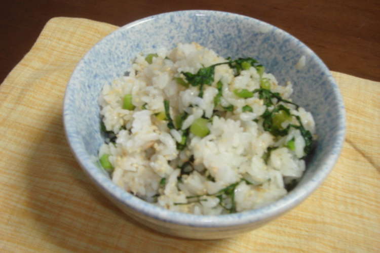 超簡単 鮭フレークと野沢菜ごはん レシピ 作り方 By Sachikos クックパッド 簡単おいしいみんなのレシピが364万品