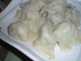 蝦入り水餃子