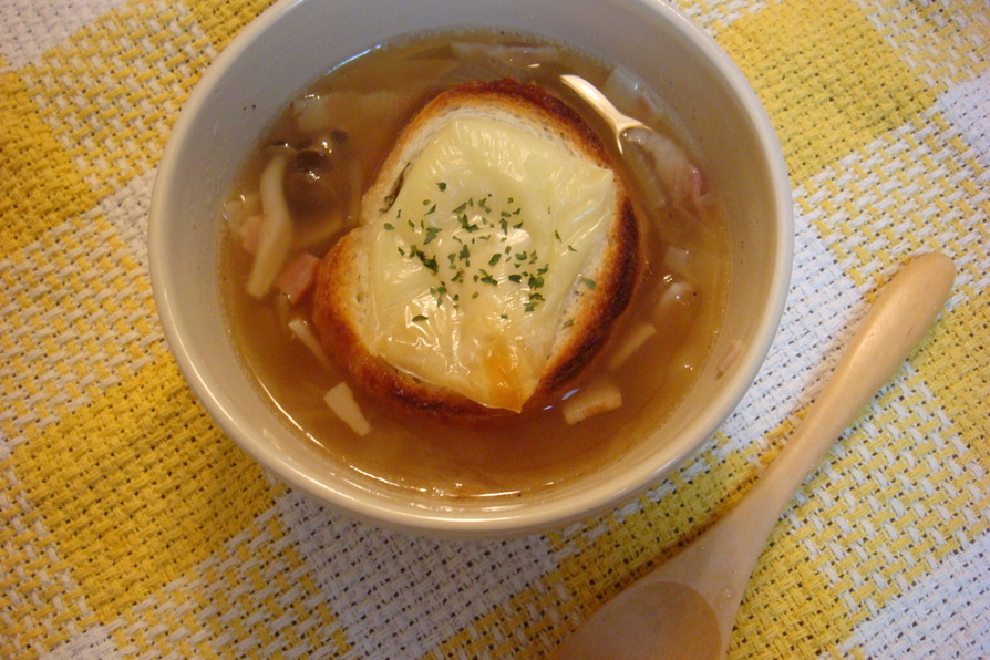 オニオングラタンスープ♥”*+の画像