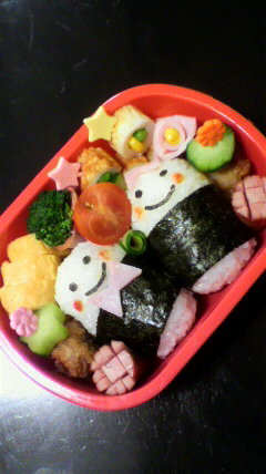 お弁当❤かわいい俵おにぎり