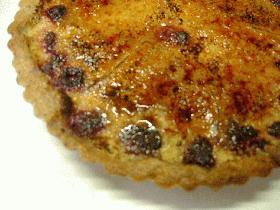 紅茶のクレームブリュレ・タルト(Tarte Creme Brulee au The "Earl Grey"