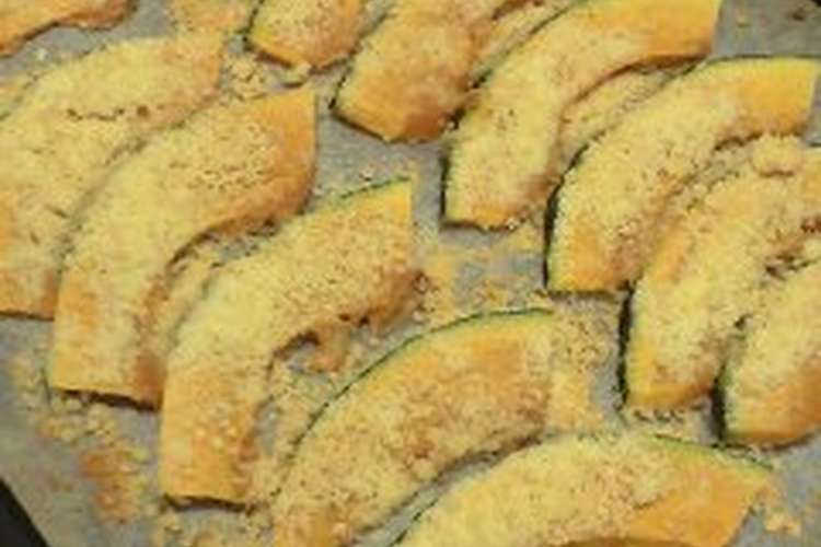 かぼちゃの粉チーズ焼き レシピ 作り方 By ひいちゃん クックパッド 簡単おいしいみんなのレシピが360万品