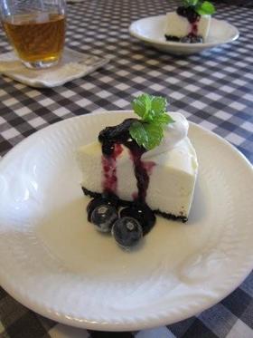 なめらかミルキー♪絶品レアチーズケーキ♥