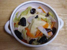 高野豆腐の五目旨煮