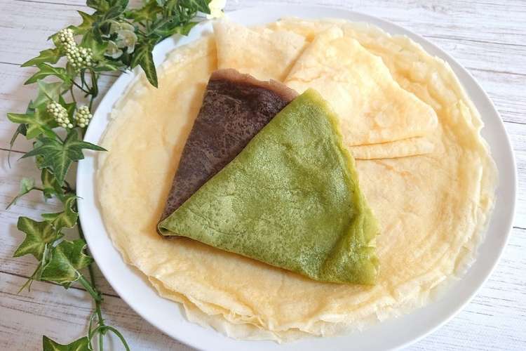 強力粉で もちもちクレープ生地 レシピ 作り方 By ｏｂｕ クックパッド 簡単おいしいみんなのレシピが357万品