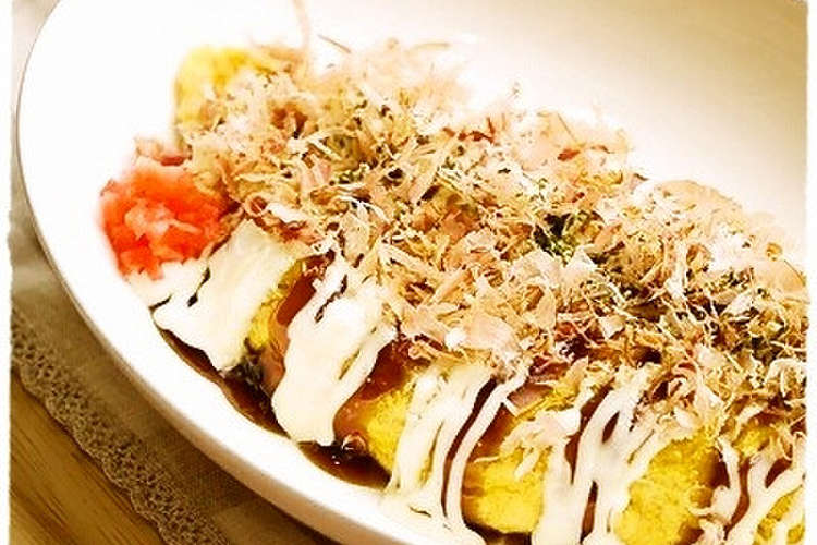 卵 風 キャベツ お好み焼き