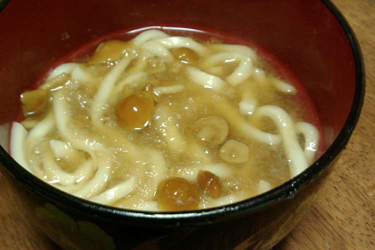 簡単 なめこおろしうどん レシピ 作り方 By 適宜料理 クックパッド