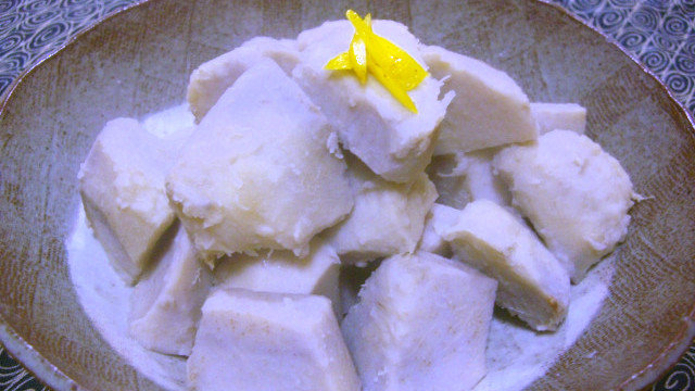 セレベスの親芋の煮物 レシピ 作り方 By ニコニコ食べよう クックパッド