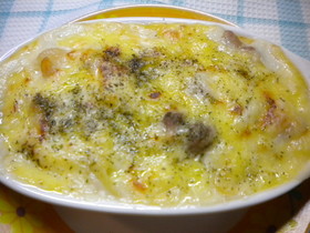 マカロニグラタン(チキン&海老)