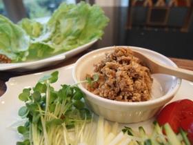 ごぼうと厚揚げのベジそぼろ