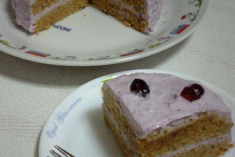 クラムのケーキ レシピ 作り方 By もち肌むすめ クックパッド