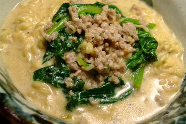 絶品 濃厚なｲﾝｽﾀﾝﾄ味噌ﾗｰﾒﾝ レシピ 作り方 By ぢる助 クックパッド 簡単おいしいみんなのレシピが361万品