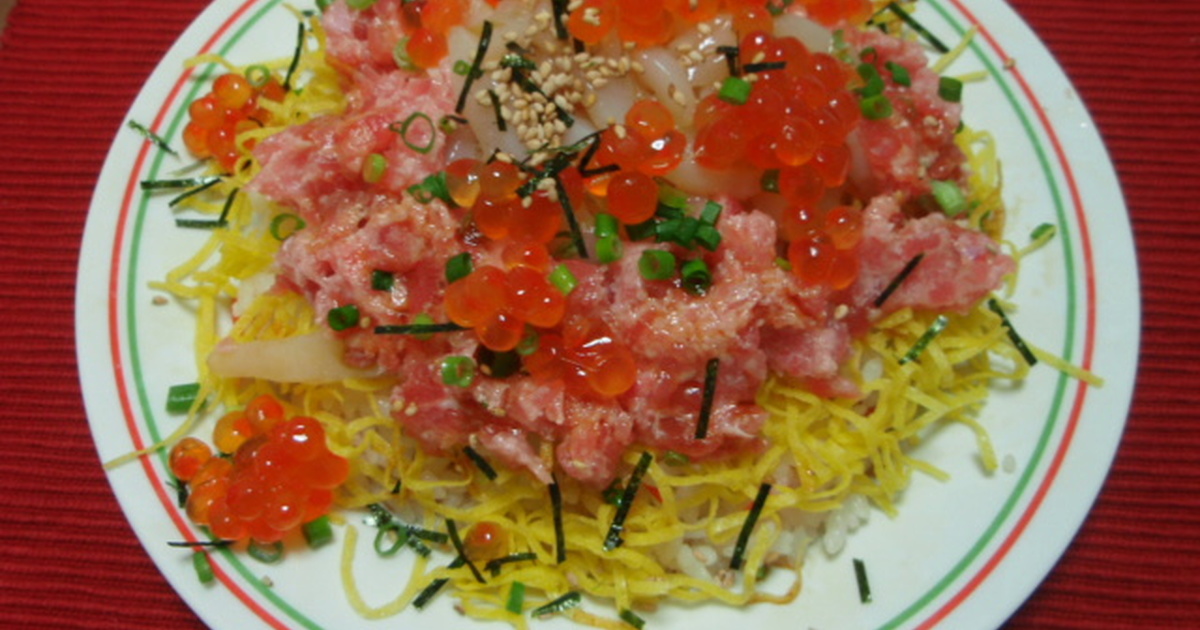 バレンタインにピンクのちらし寿司 レシピ 作り方 By ぐー子 クックパッド 簡単おいしいみんなのレシピが359万品