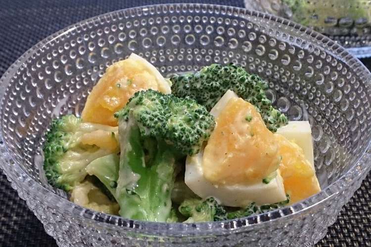 ブロッコリーとゆで卵のオイマヨサラダ レシピ 作り方 By Ayachihi クックパッド