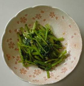 かぶの葉中華風味