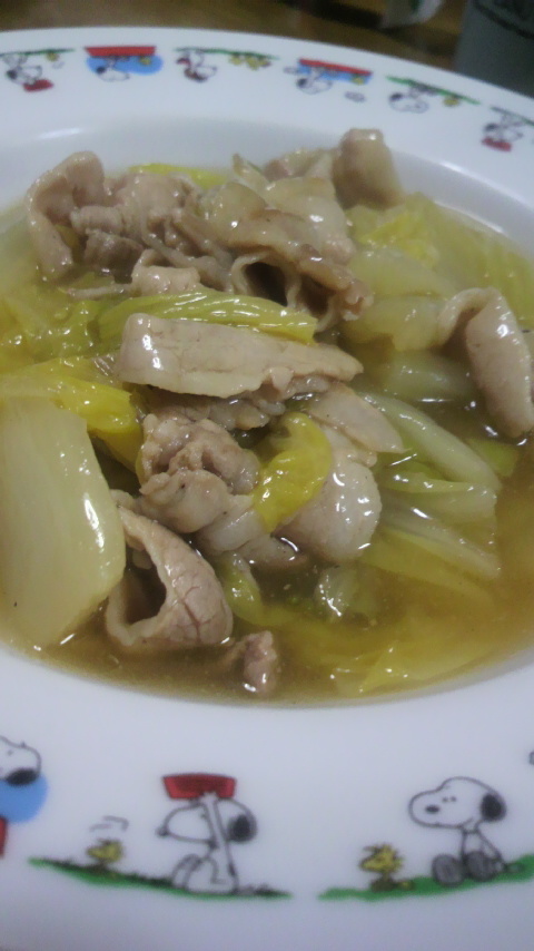 簡単！白菜と豚肉の中華風うま煮の画像