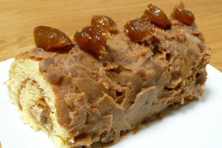 モンブランのロールケーキ レシピ 作り方 By アンジェラサヤカ クックパッド 簡単おいしいみんなのレシピが352万品