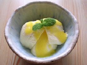 とろける~♪黄桃のムース