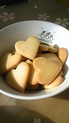 ❤基本のプレーンクッキー❤バレンタイン
