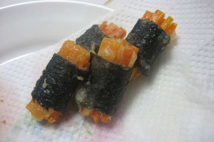 にんじんの天ぷら お弁当 レシピ 作り方 By ちょこぱり クックパッド