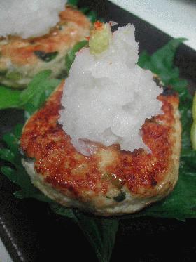 鶏つくねのおろし乗っけ