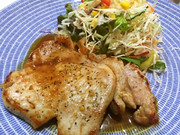 洋食屋さんのポークソテーの写真