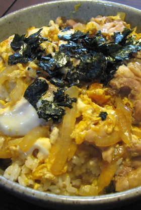 めんつゆでウマっ!簡単!親子丼!