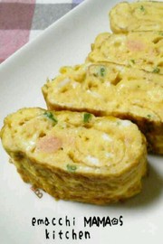 ふんわり✿チーズたらこの卵焼きの写真