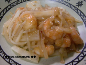 えびと大根のキムチ味うま煮