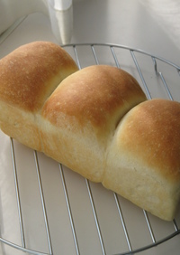 我が家の基本☆シンプル豆乳ミニ食パン