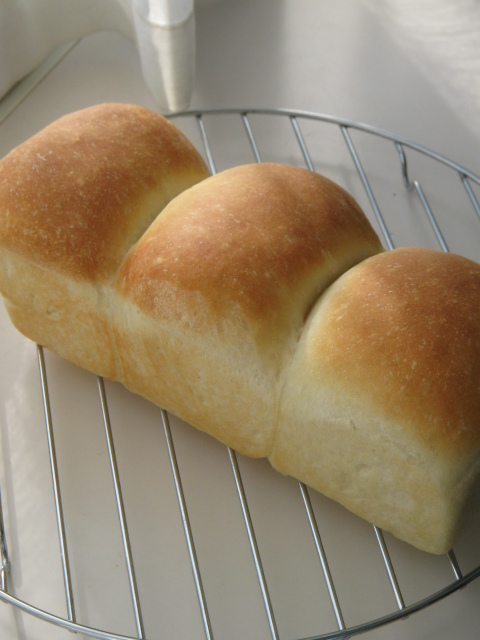 我が家の基本☆シンプル豆乳ミニ食パンの画像