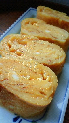 *我が家の甘〜い半熟卵焼き*