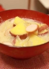 ホクホクさつま芋✿豆乳味噌スープ♡