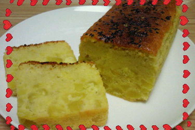 ベーキングパウダーなしでサツマイモケーキ レシピ 作り方 By Silk クックパッド