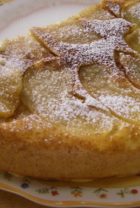 フライパン＆ミックス粉で簡単りんごケーキ