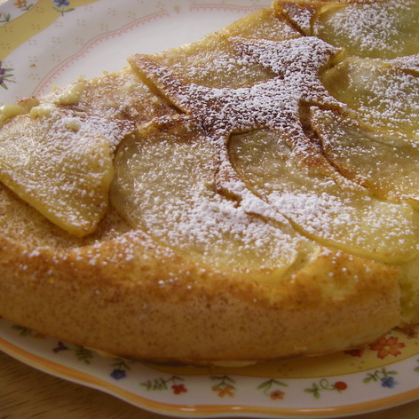 フライパン＆ミックス粉で簡単りんごケーキ