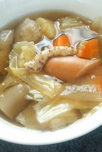 寒い日に〜和風スープでほっこり