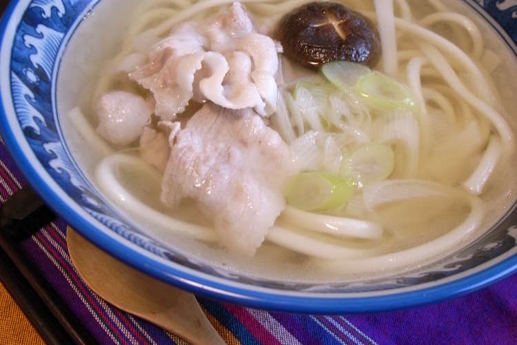 簡単すぎる 豚ばらネギの白だしうどん レシピ 作り方 By かず猫 クックパッド