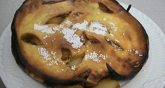ジャーマンアップルパンケーキのレシピ