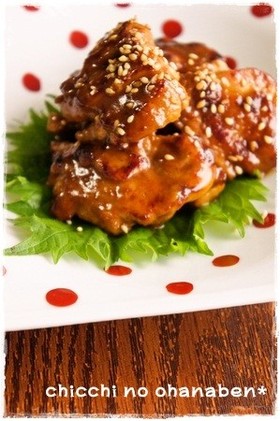 *お弁当おかず* 鶏肉のスパイシー焼き