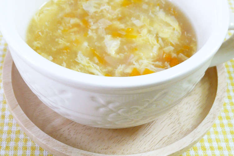 子供が大好き 野菜たっぷり卵スープ レシピ 作り方 By よっしー食堂 クックパッド