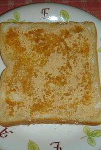 素朴な味わい きな粉トースト