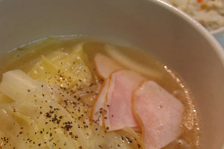 私のダイエットメニュー しらたきスープ レシピ 作り方 By ﾅﾐﾂｲﾝｽﾞ クックパッド
