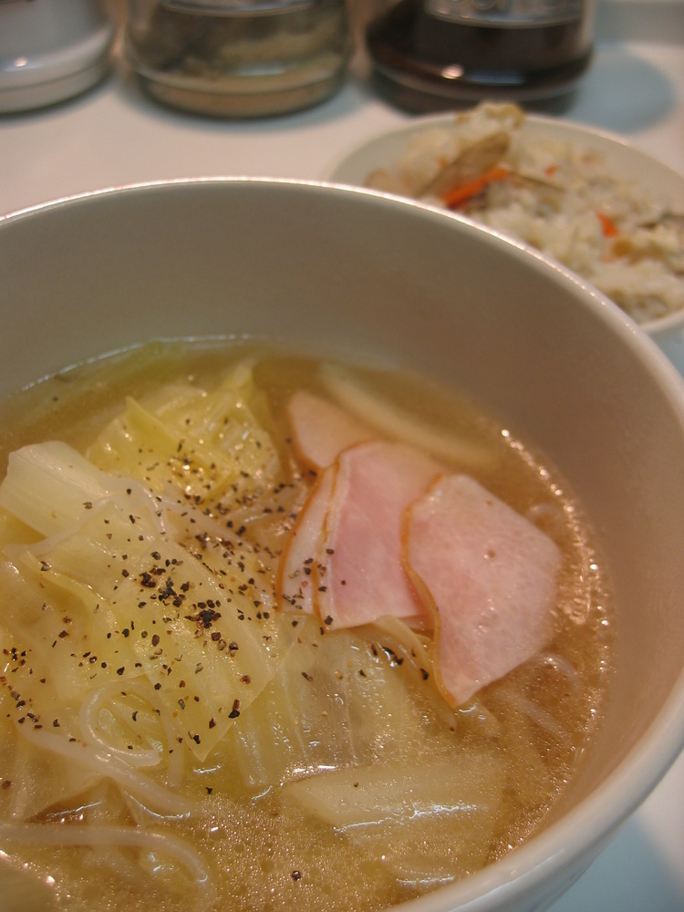 私のダイエットメニュー☆しらたきスープの画像