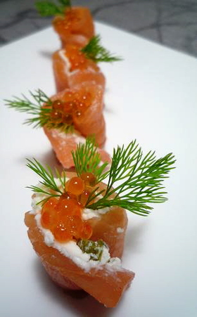 スモークサーモンの前菜 By Yasuko クックパッド 簡単おいしいみんなのレシピが321万品