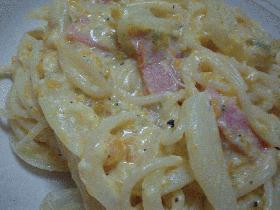 ♪簡単・ヘルシー!かぼちゃのクリームパスタ♪