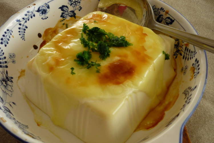 絹ごし豆腐のチーズ焼き レシピ 作り方 By Cacotan クックパッド