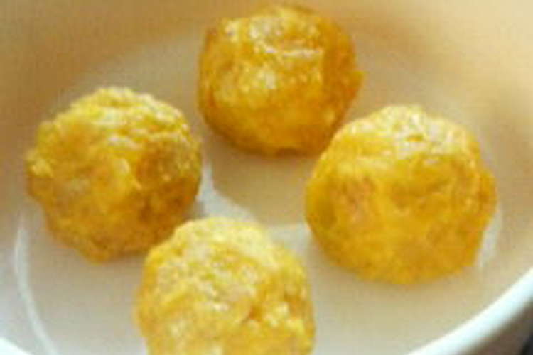 離乳食 かぼちゃボール レシピ 作り方 By えれぼん クックパッド 簡単おいしいみんなのレシピが360万品