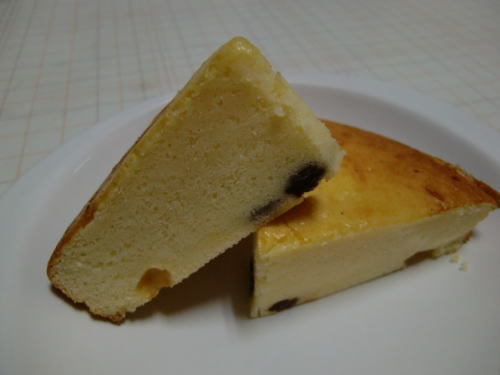 ラム酒の香り漂うチーズケーキの画像