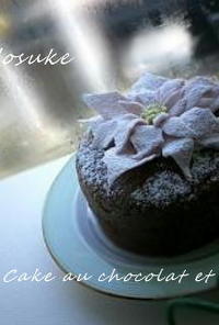 栗のチョコレートケーキ